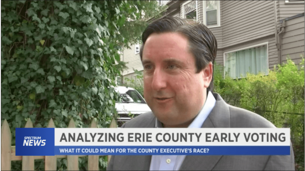 jack odonnell inverview on analyzing erie county early voting