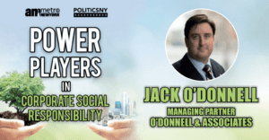 Jack O'Donnell Power Player in Corporate Social Responsibility