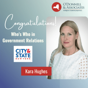 Congratulations Kara Hughes Who's Who in Government Relations